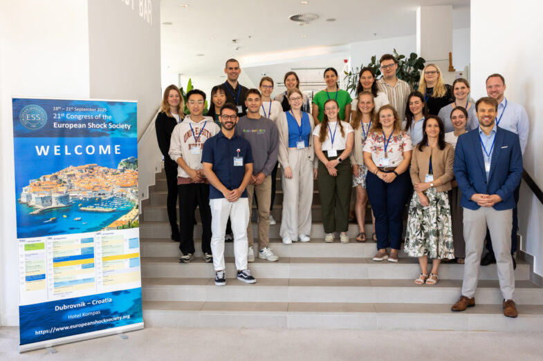 Gruppenfoto der Teilnehmenden beim 21. Kongress der European Shock Society 2025 in Dubrovnik, Kroatien